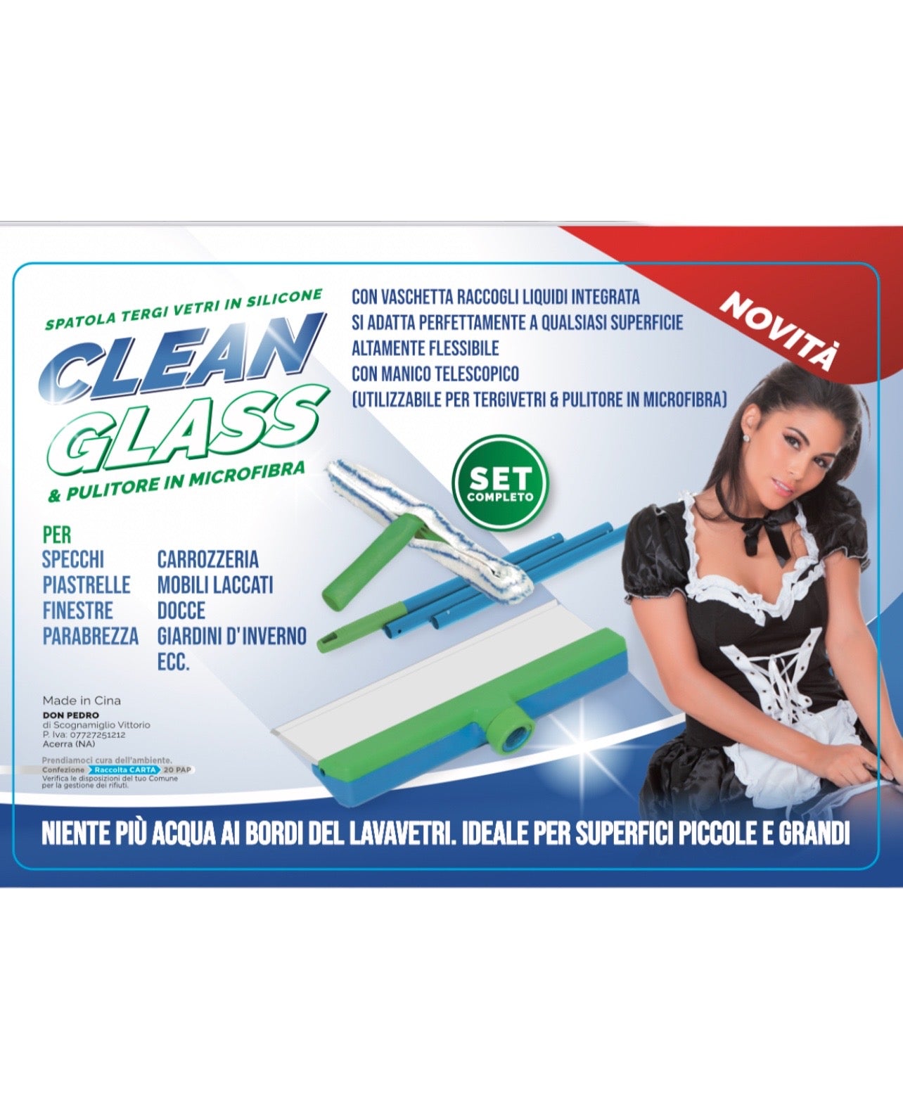 VELOX GLASS LIQUIDO Tergicristalli 4 Stagioni 5 Lt. Pronto All'uso Con  Beccuccio EUR 6,45 - PicClick IT