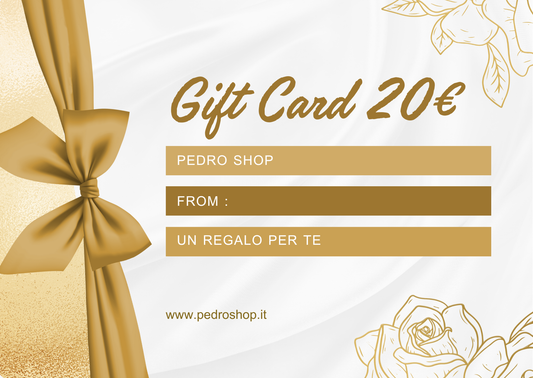 Gift Card Pedro Shop
