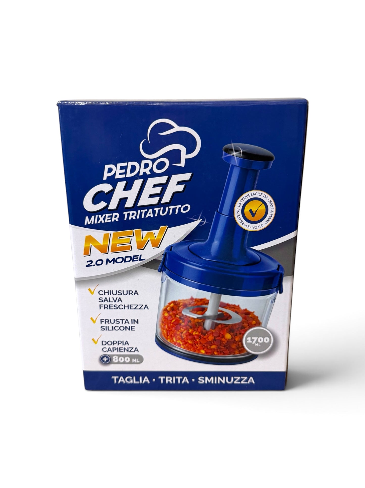 NUOVO Pedro Chef 2.0 con Doppia Capienza