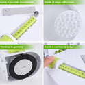 Spiralizzatore 4 in 1 per spaghetti di zucchine con contenitore di raccolta
