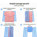 Piega facile e veloce design rigido ultra precisione per i tuoi capi